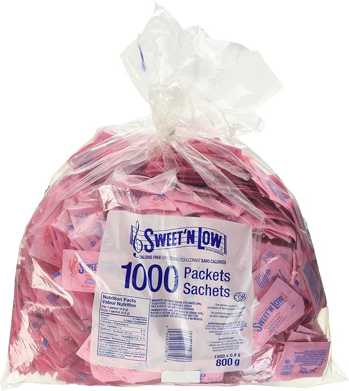 Sweet'N Édulcorant à faible teneur en calories Parquets de 1000 unités