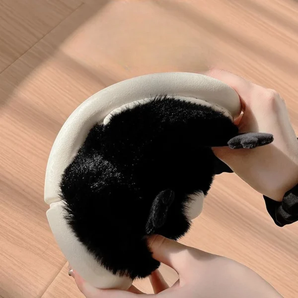 Unisex winter shoes House cotton slippers Men's indoor warm plush shoes Cute cartoon character slippers non-slip platform slippe - Image 3