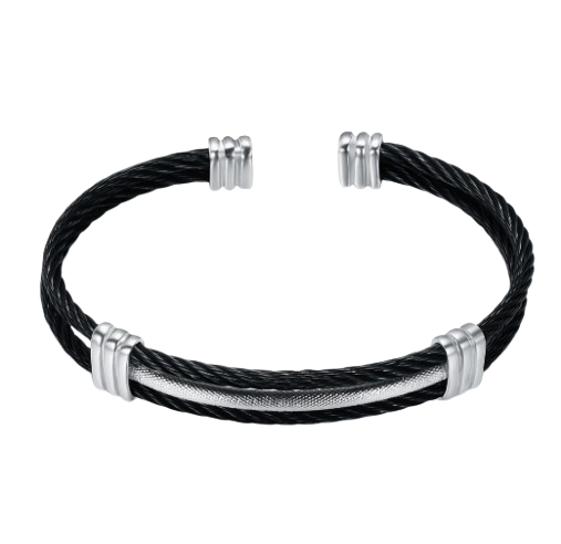 Bracelet Chic en Acier Inoxydable au Design Moderne – Image 4