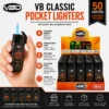 ChatGPT Image 19 août 2026, 08_09_18 VB Windproof Jet Flame Electronic Lighters, Skull Themed, 50 Count
