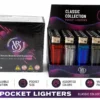ChatGPT Image 26 juil. 2026, 08_27_20 Pocket Lighters, Classic Collection – Tray of 50