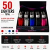 ChatGPT Image 28 juil. 2026, 22_24_12 Pocket Lighters, Classic Collection – Tray of 50