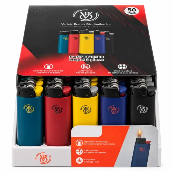 Image 3 sept. 2026, 22_23_08 VB Maxi Flint Disposable Lighter - Box of 50