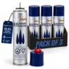 Pack of 1 copy 2 PureFlame 99.99% Butane Fuel 300ml (165g) - Pack of 3