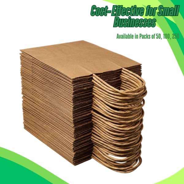 Pineuf brown kraft bags 5x3x8 - gallery 6 Brown kraft paper bags 5 x 3 x 8 inches - details and uses 6