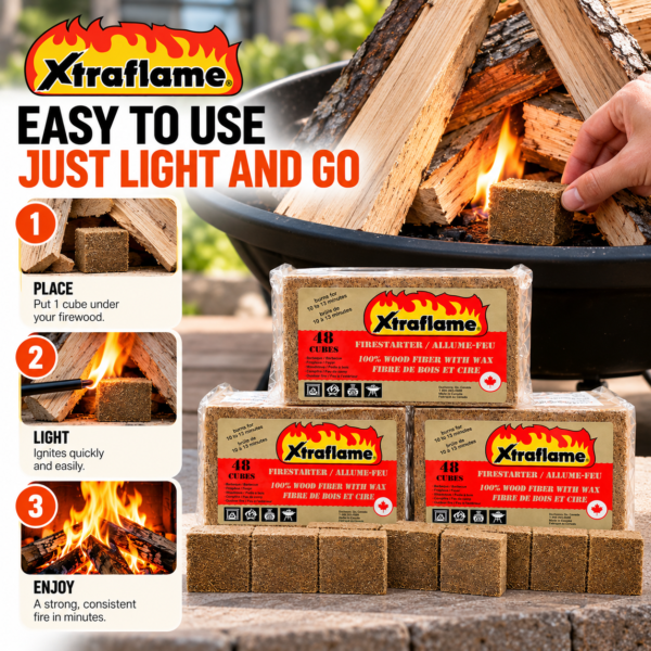 Xtraflame 144 cubes - instructions Xtraflame 144 cubes - instructions
