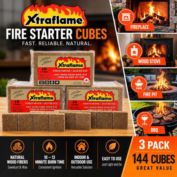 Xtraflame 144 cubes - uses Xtraflame 144 cubes - uses