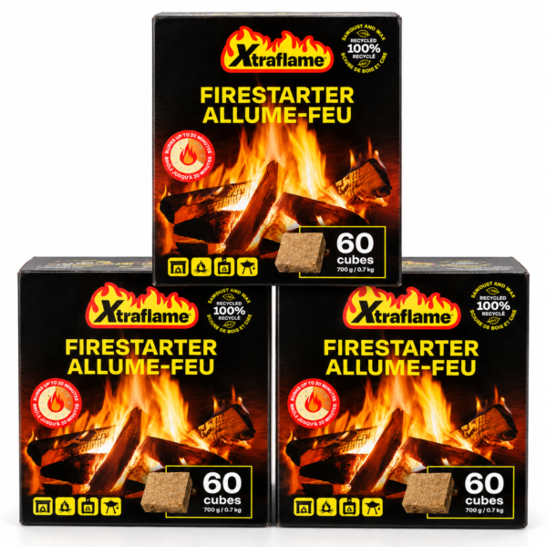 Xtraflame Fire Starter Cubes Pack of 180 Xtraflame fire starter cubes pack of 180