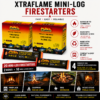 Xtraflame Mini-Logs 20 - Image 8 Xtraflame Mini-Logs fire starters pack of 20 - product information image 8