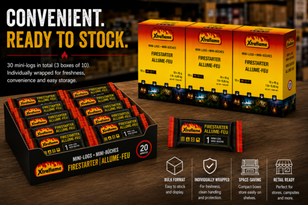 Xtraflame Mini Logs 30 - storage Xtraflame Mini Logs 30 - storage