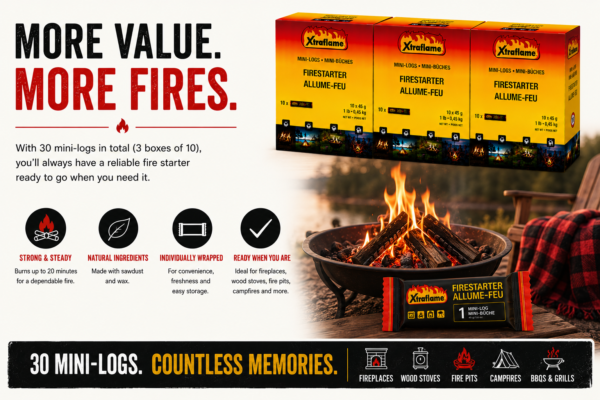 Xtraflame Mini Logs 30 - value Xtraflame Mini Logs 30 - value